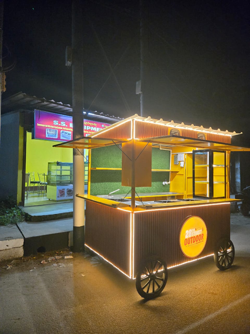 Electric Food Cart